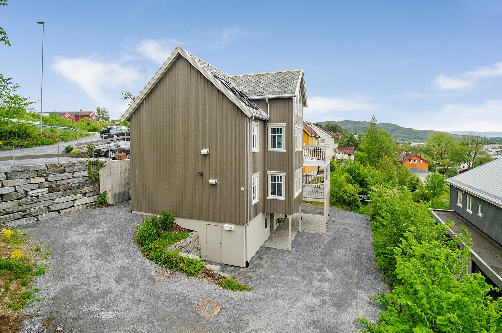 Sett fra Smedbakken Galleribilde