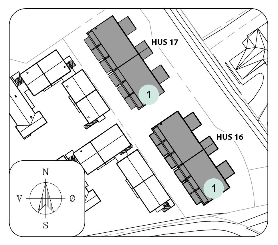 Hus 17, rekkehus 1 Galleribilde