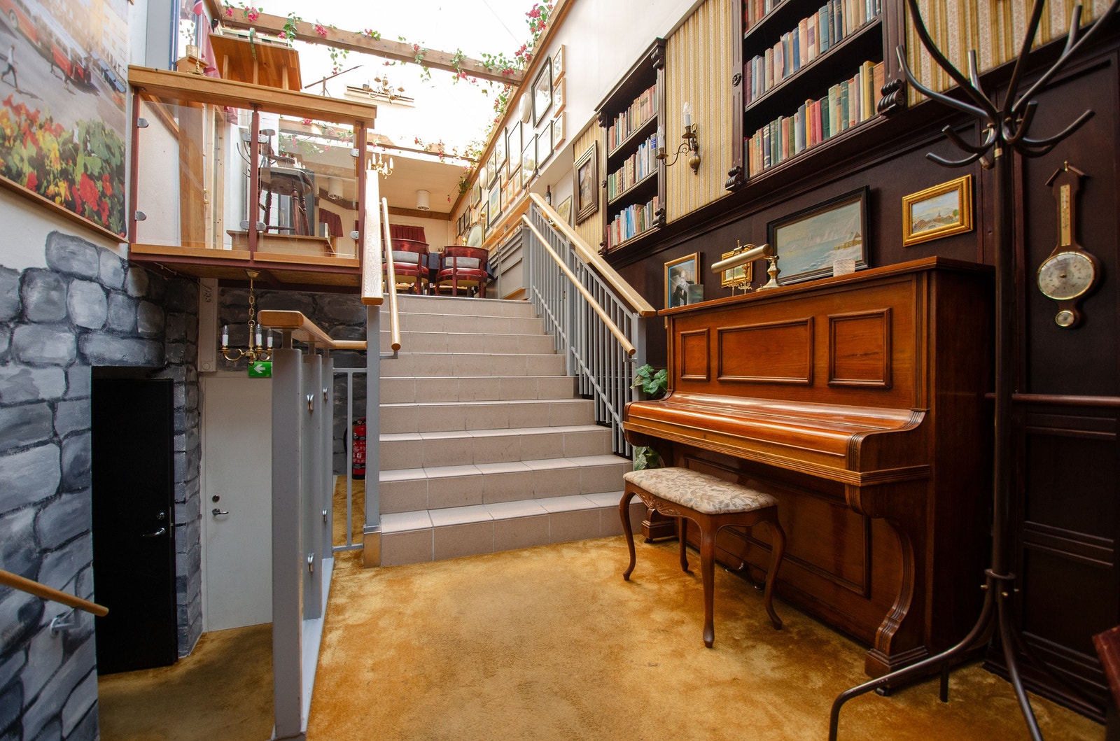 Bibliotekbar Galleribilde