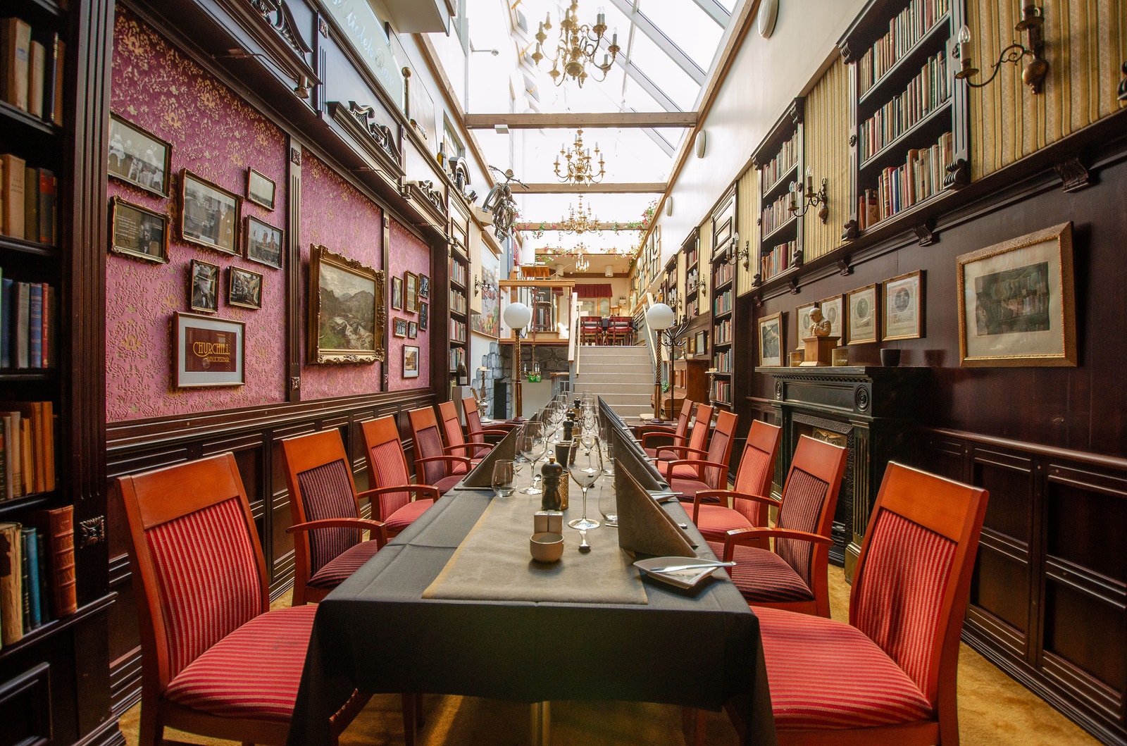 Bibliotekbar Galleribilde