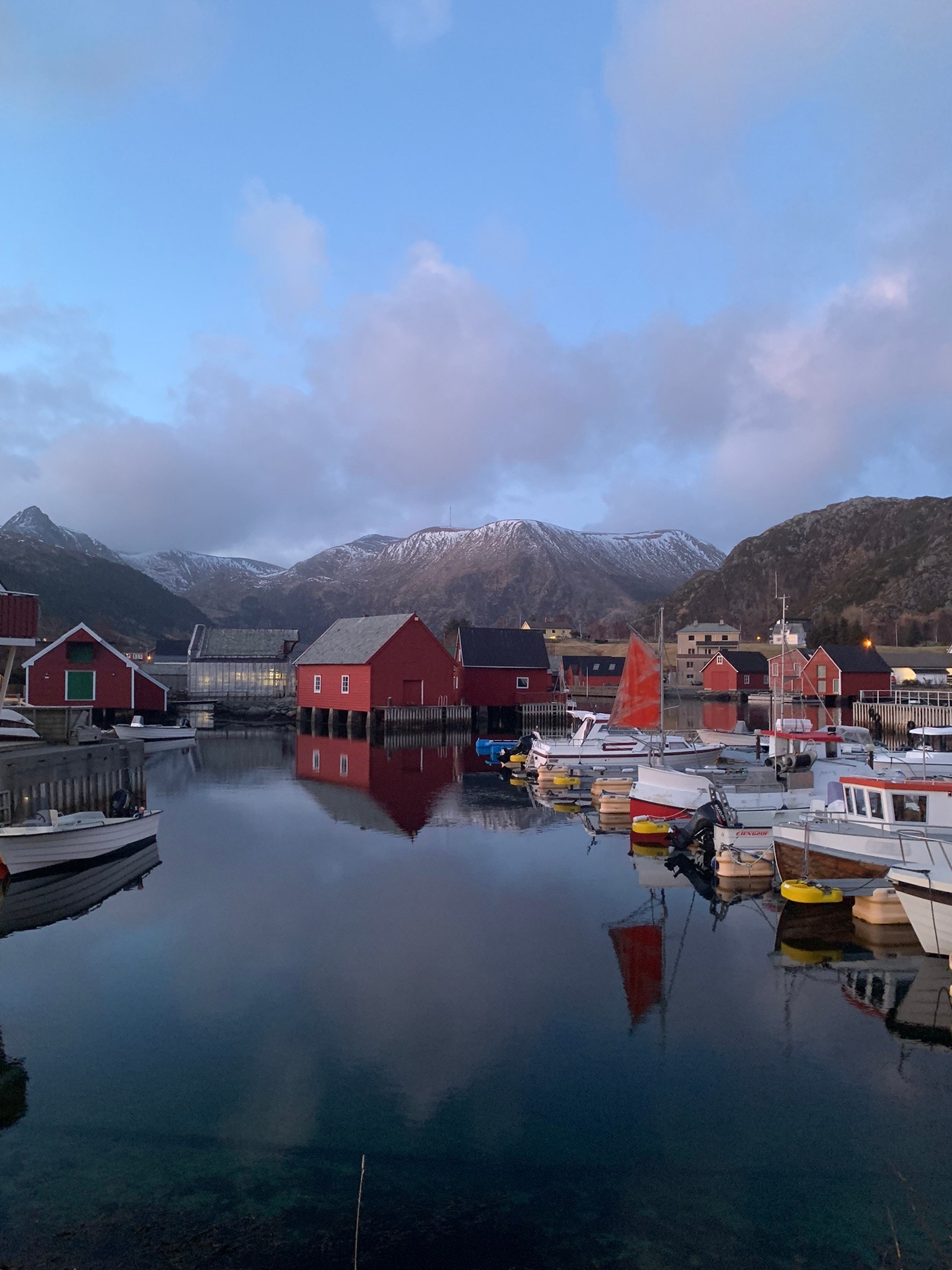 Båthavna i Struen Galleribilde