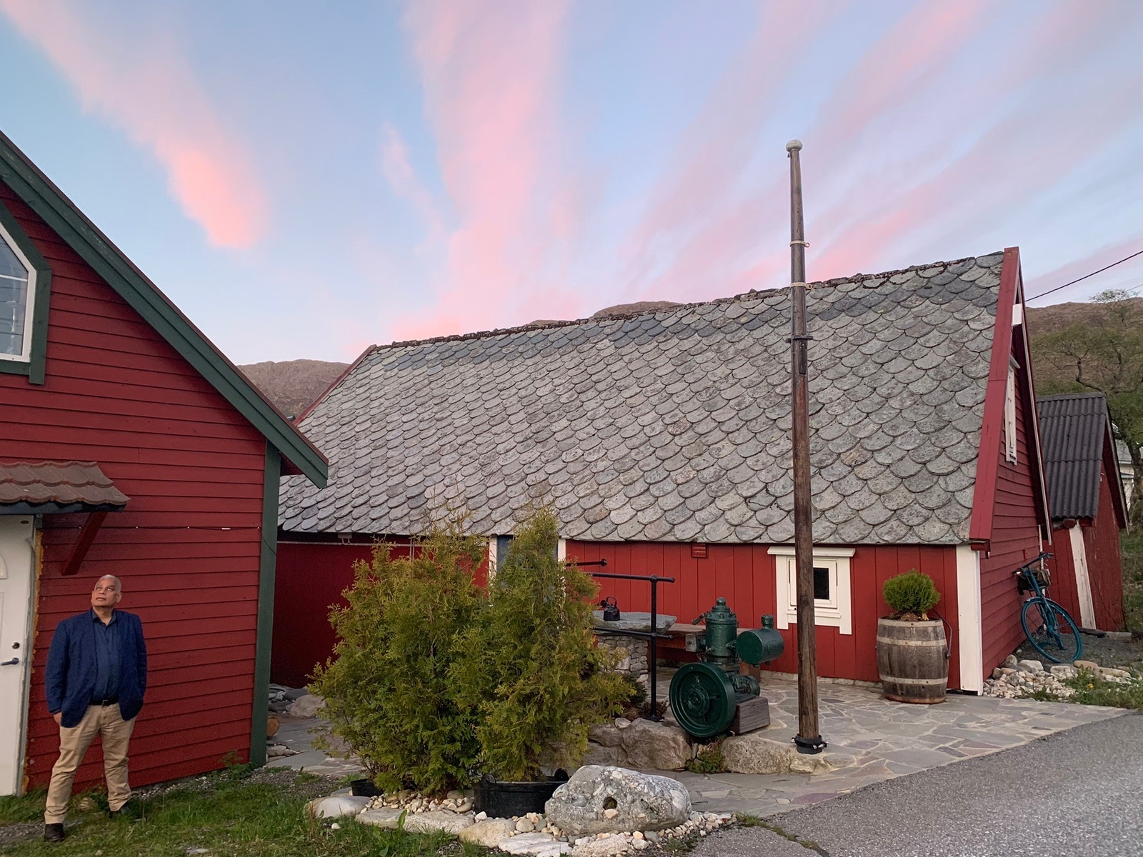 Naustene i Struen Galleribilde