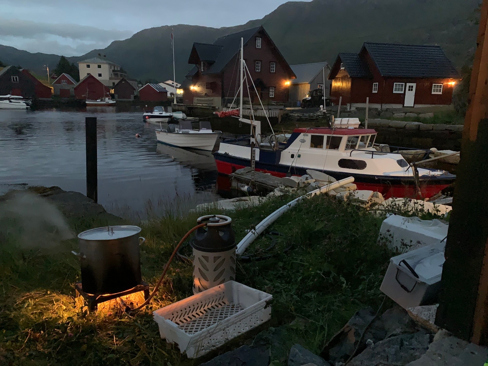 Utsikt fra Naustene Galleribilde