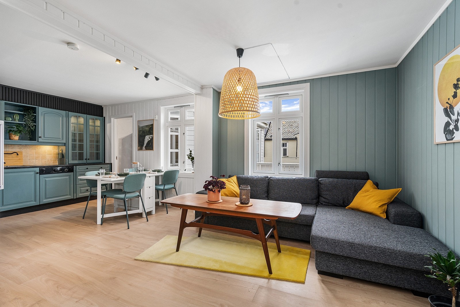 Veldig hyggelig kjøkken/stue Galleribilde