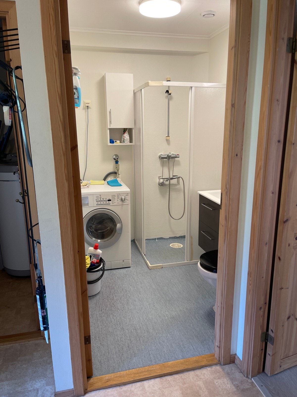 Bad/wc med vask/tørsk Galleribilde