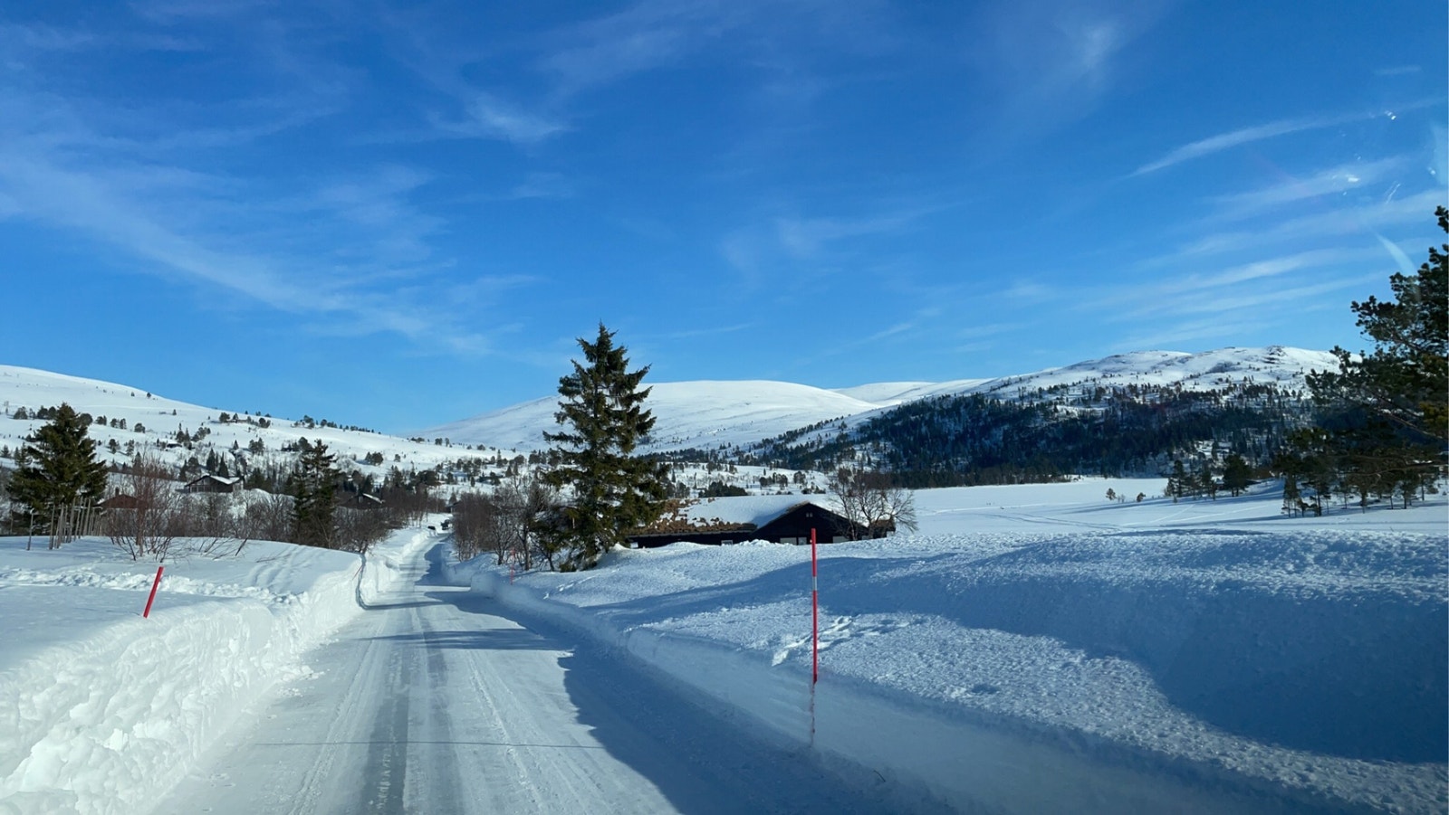 Vinterbrøyta veier Galleribilde