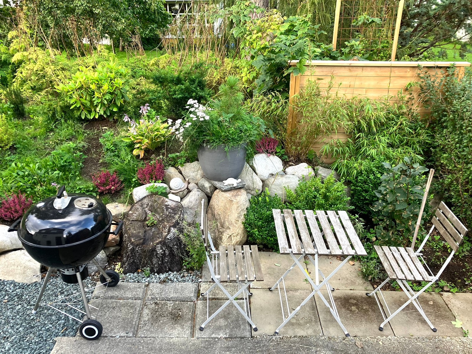 Egen liten uteplass. Galleribilde