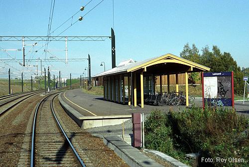 togstasjon på Leirsund Galleribilde