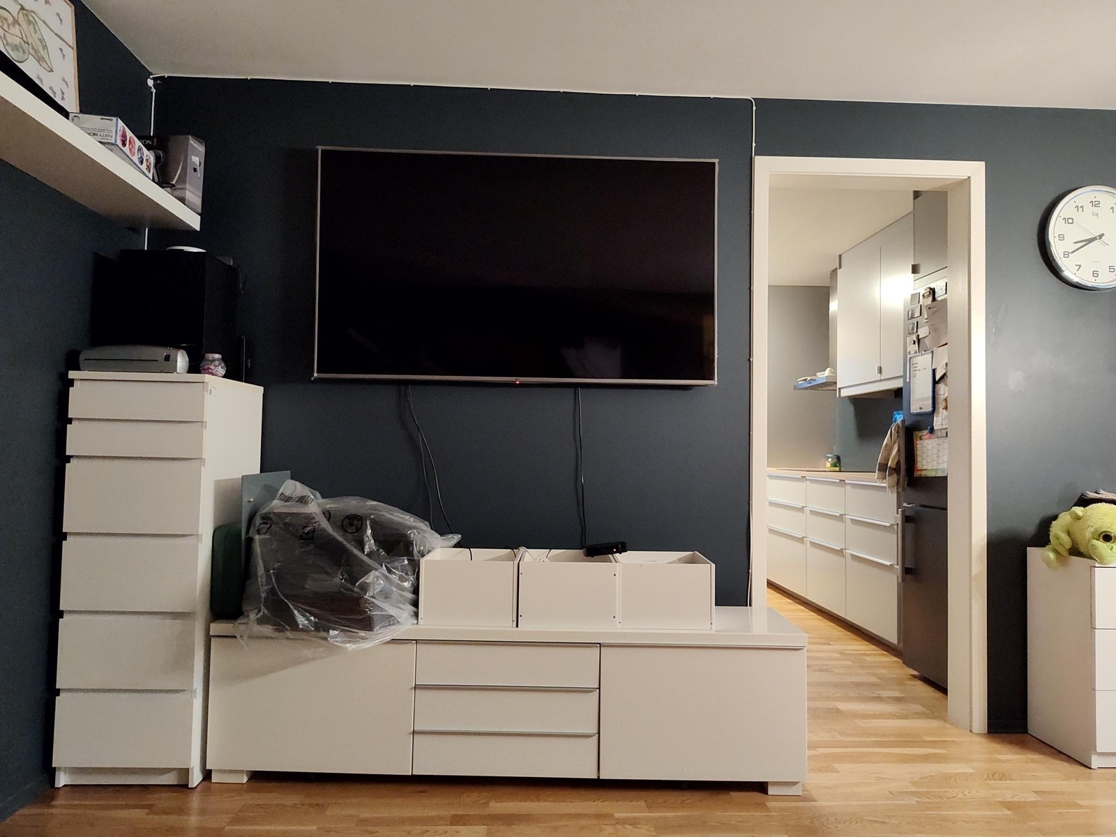 65 inch TV på stue.😊 Galleribilde