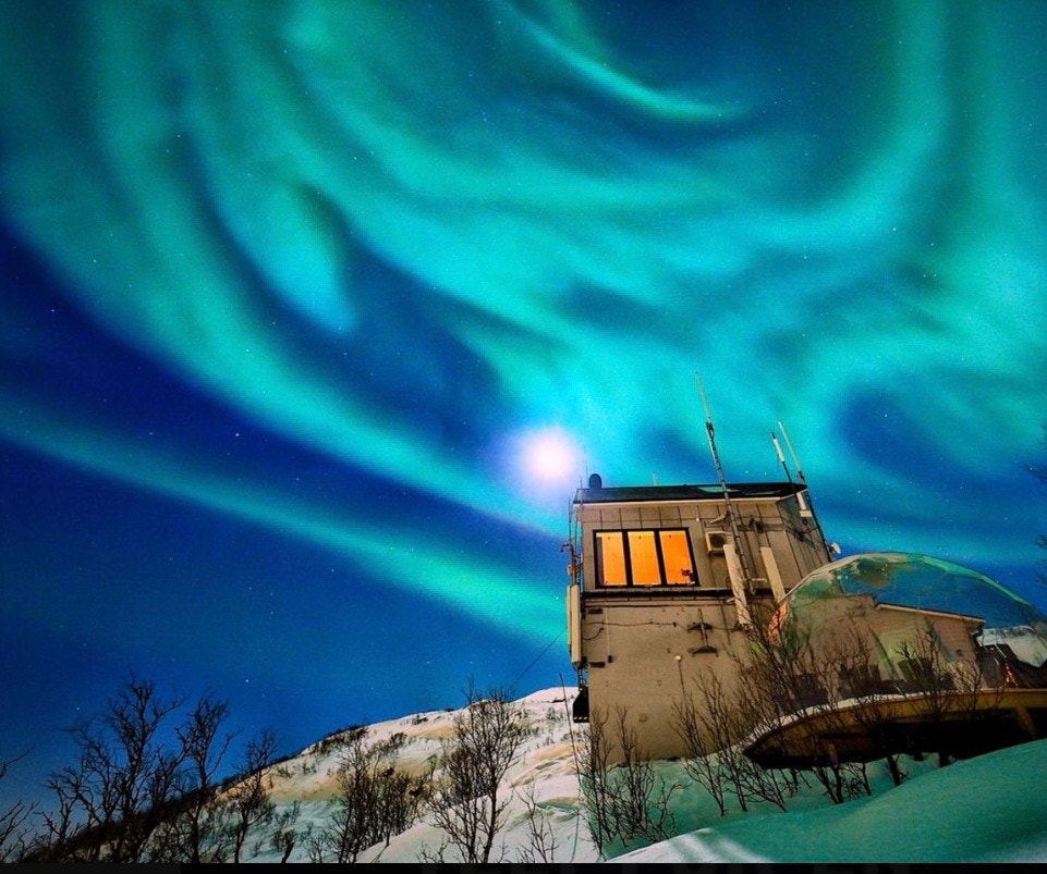 Linken flott turmål. Galleribilde