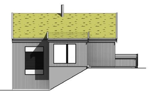 Fasade øst Galleribilde