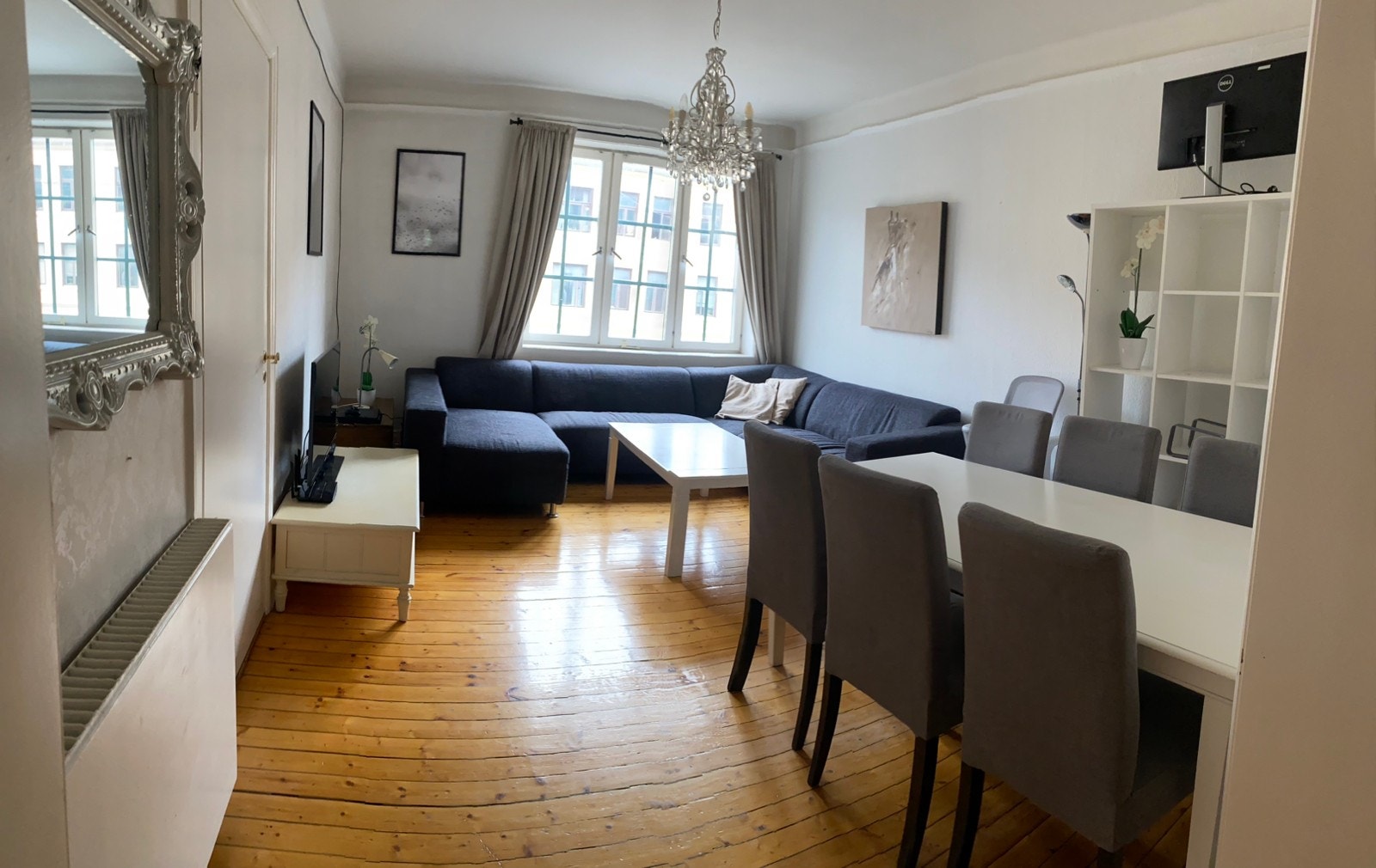 Stue/spisestue Galleribilde