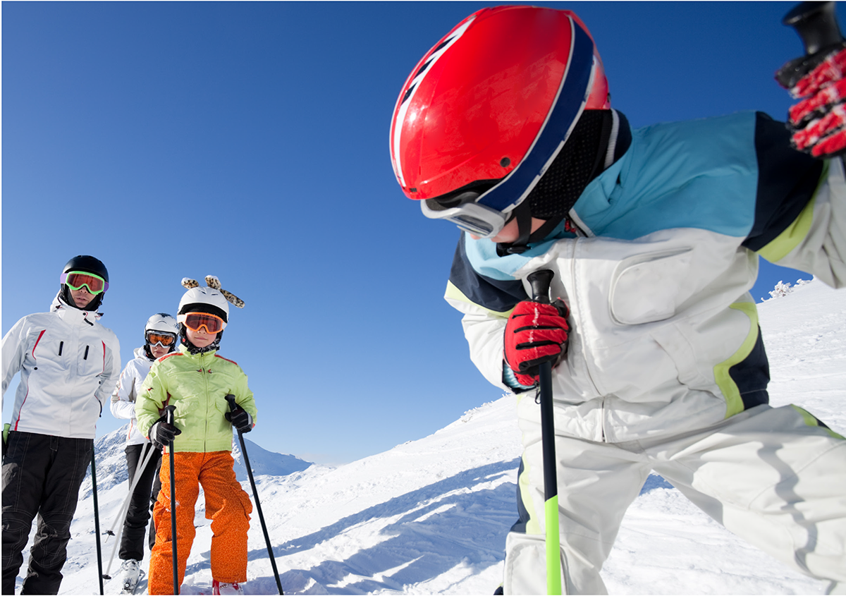 Lek og morro i skitrekket Galleribilde