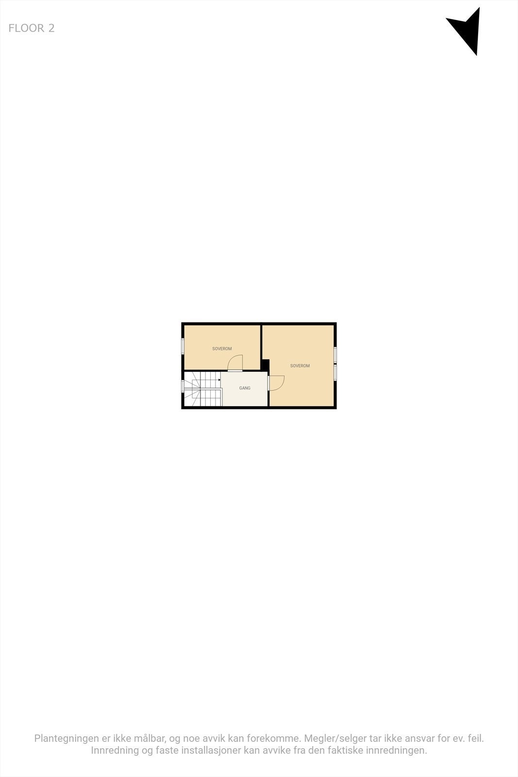 Planskisse loft Galleribilde