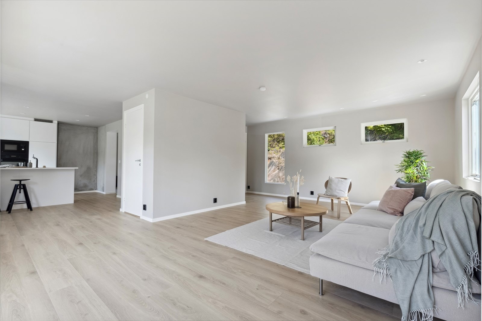 Stor luftig stue Galleribilde
