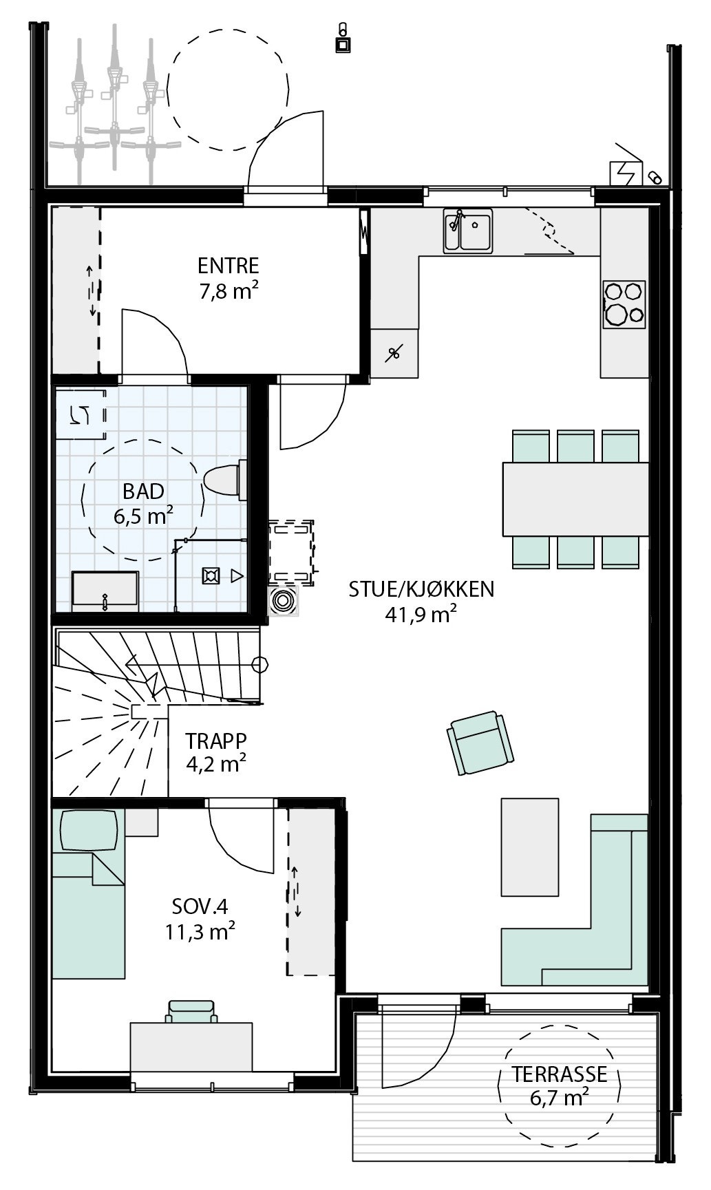 Bladfaksveien 77 - 1.etg Galleribilde