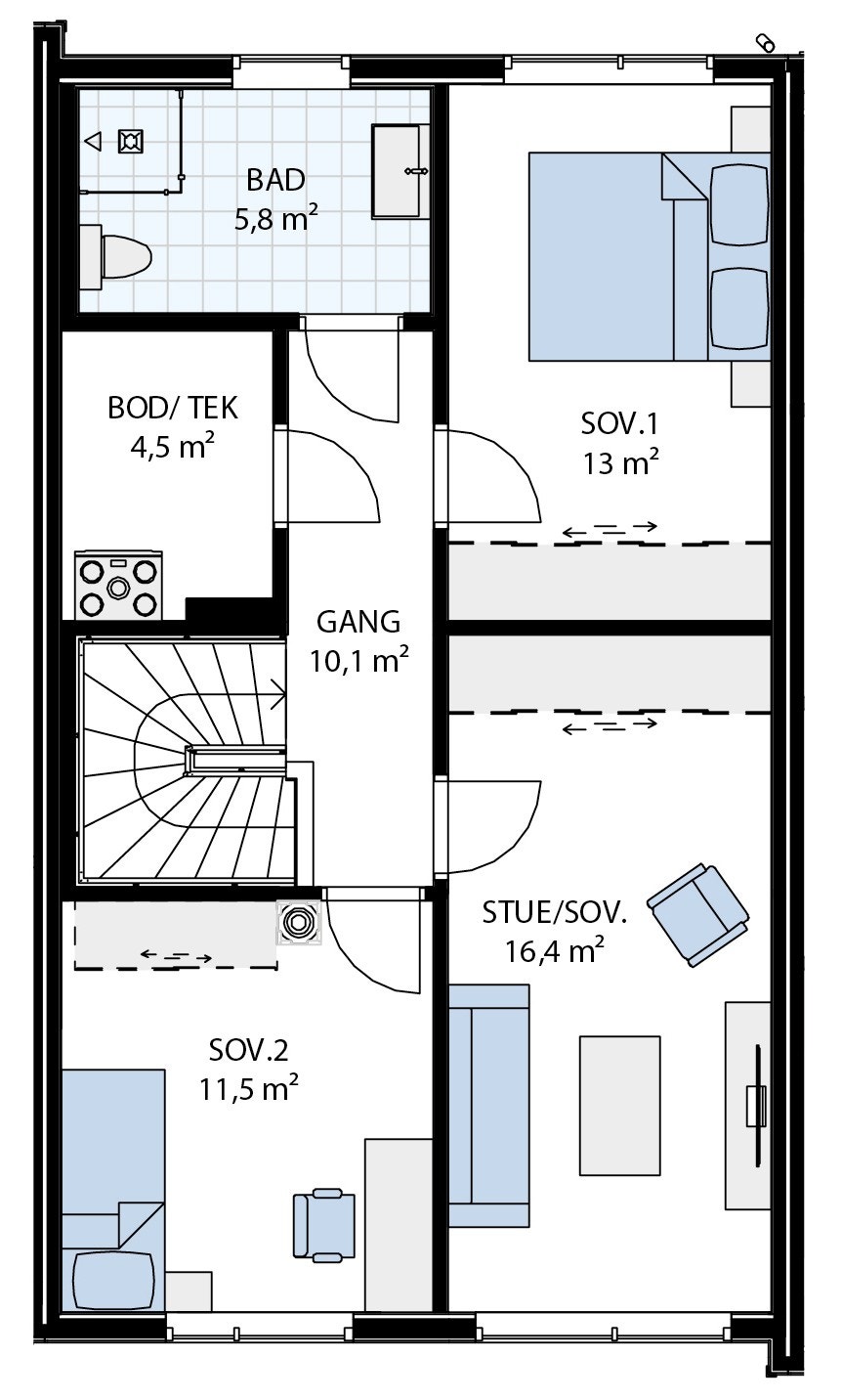 Bladfaksveien 75 - 1.etg Galleribilde