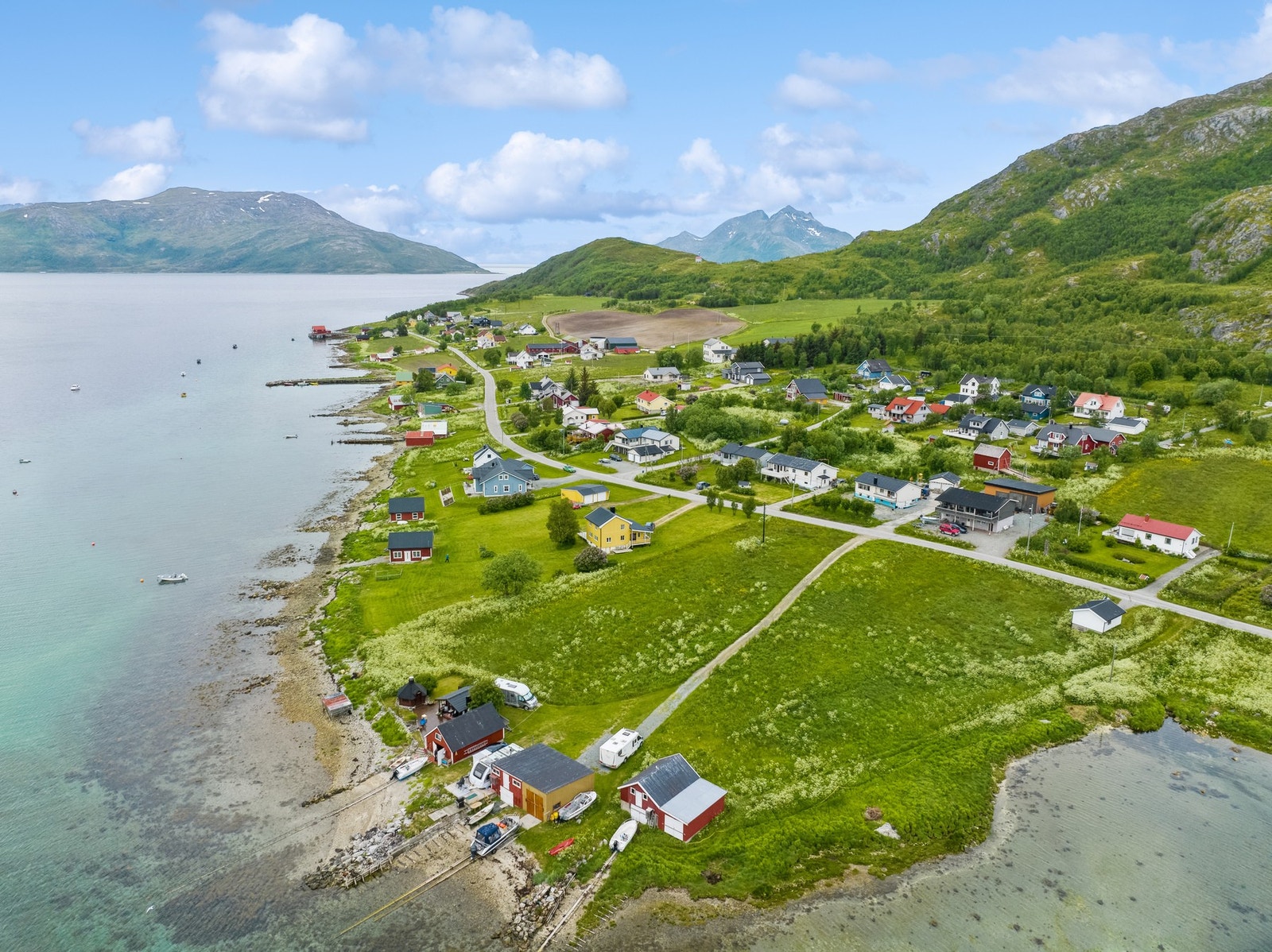 Dronefoto Galleribilde