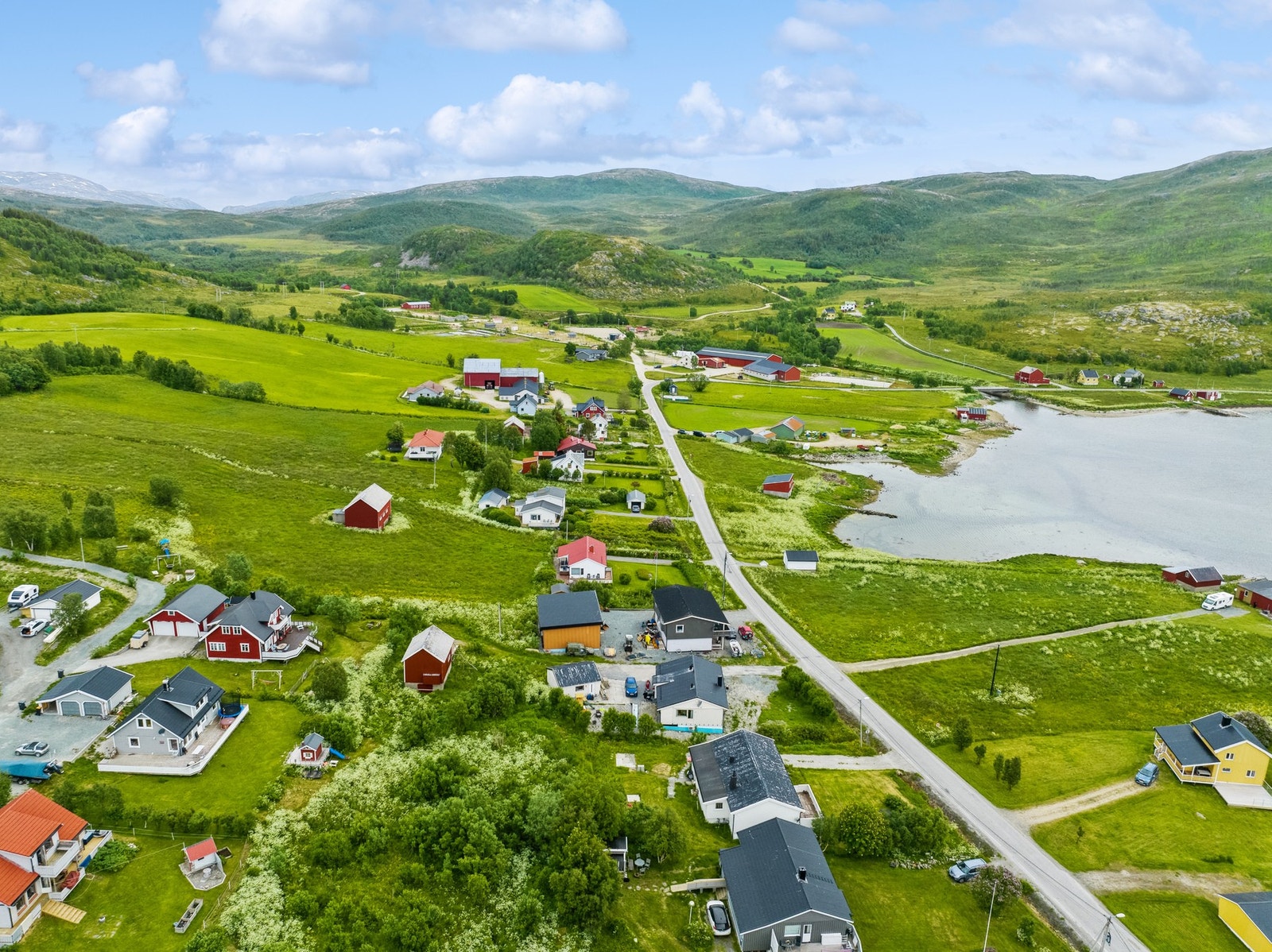 Dronefoto Galleribilde