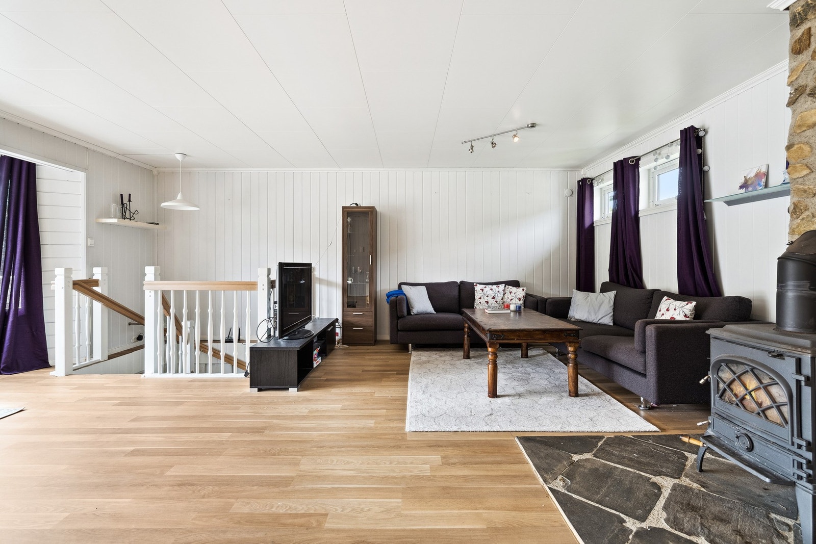 Naturlig inndeling av soner i stuen Galleribilde