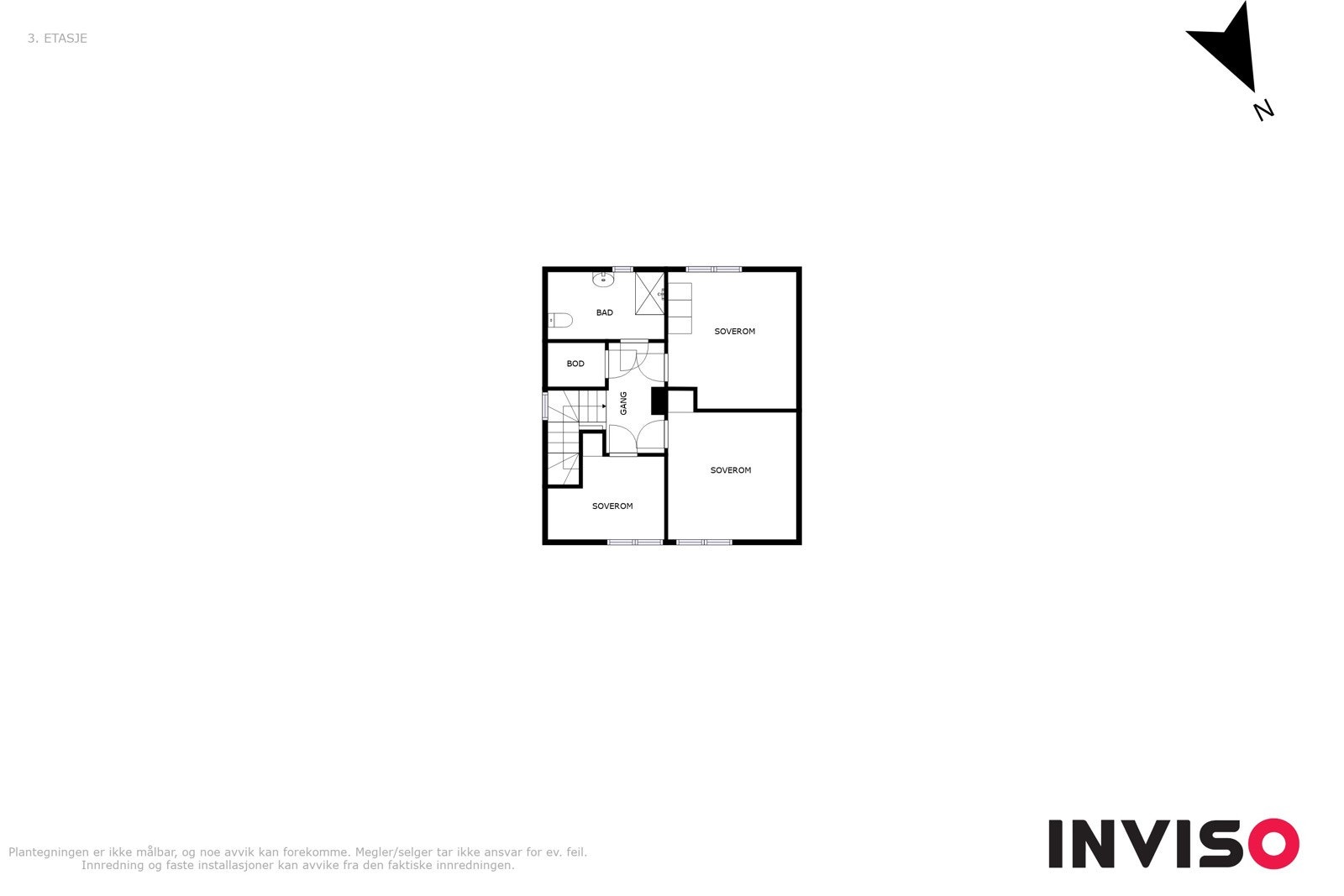 2dplan og 3 Galleribilde