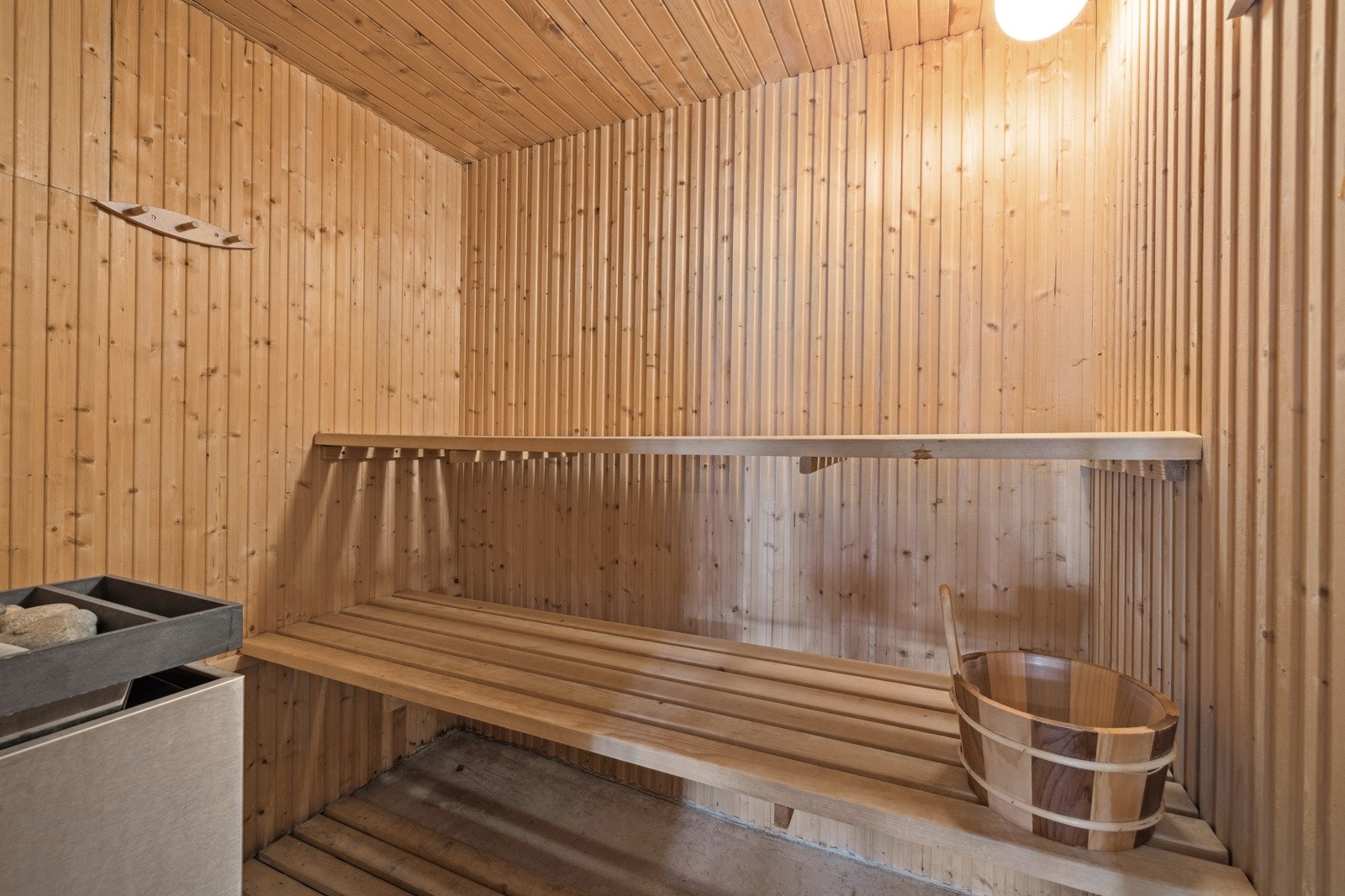 ... hyggelige badstuen. Det er behov for noe oppgreddering i denne etasjen. Galleribilde