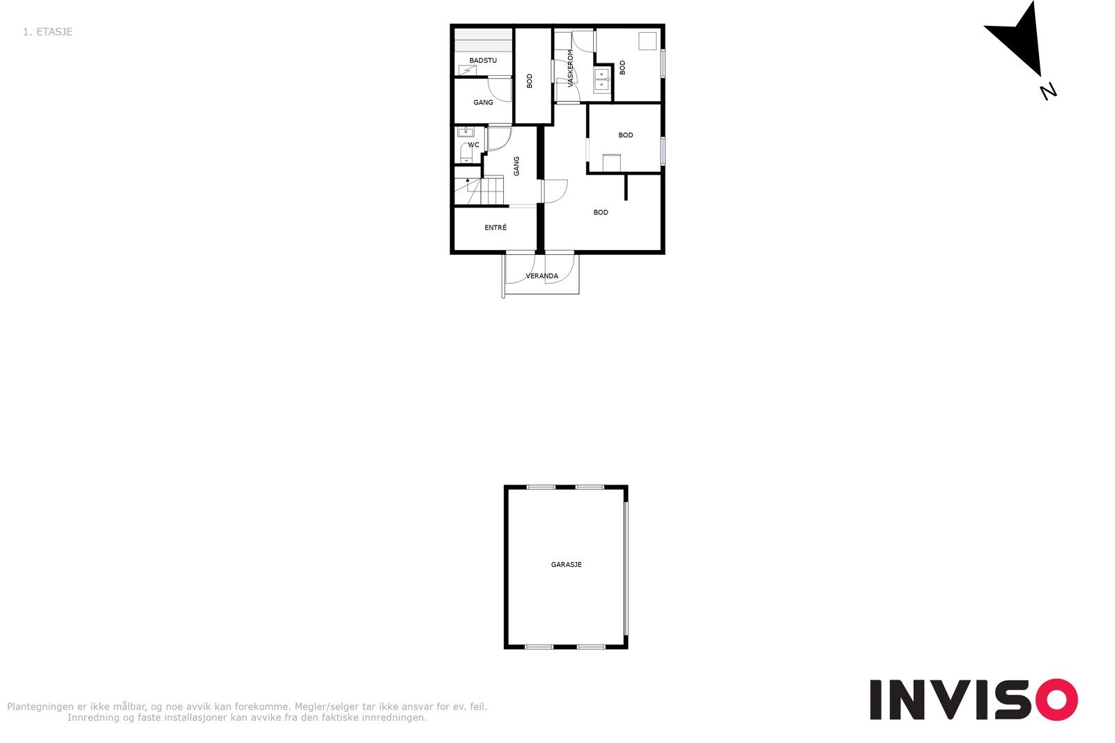 2dplan og 1 Galleribilde