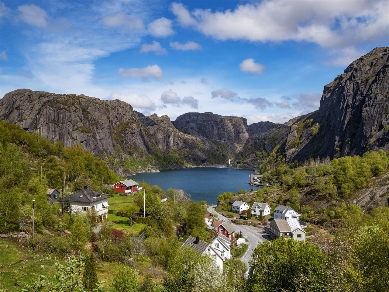 Jøssingfjord er vel verdt et besøk. Galleribilde