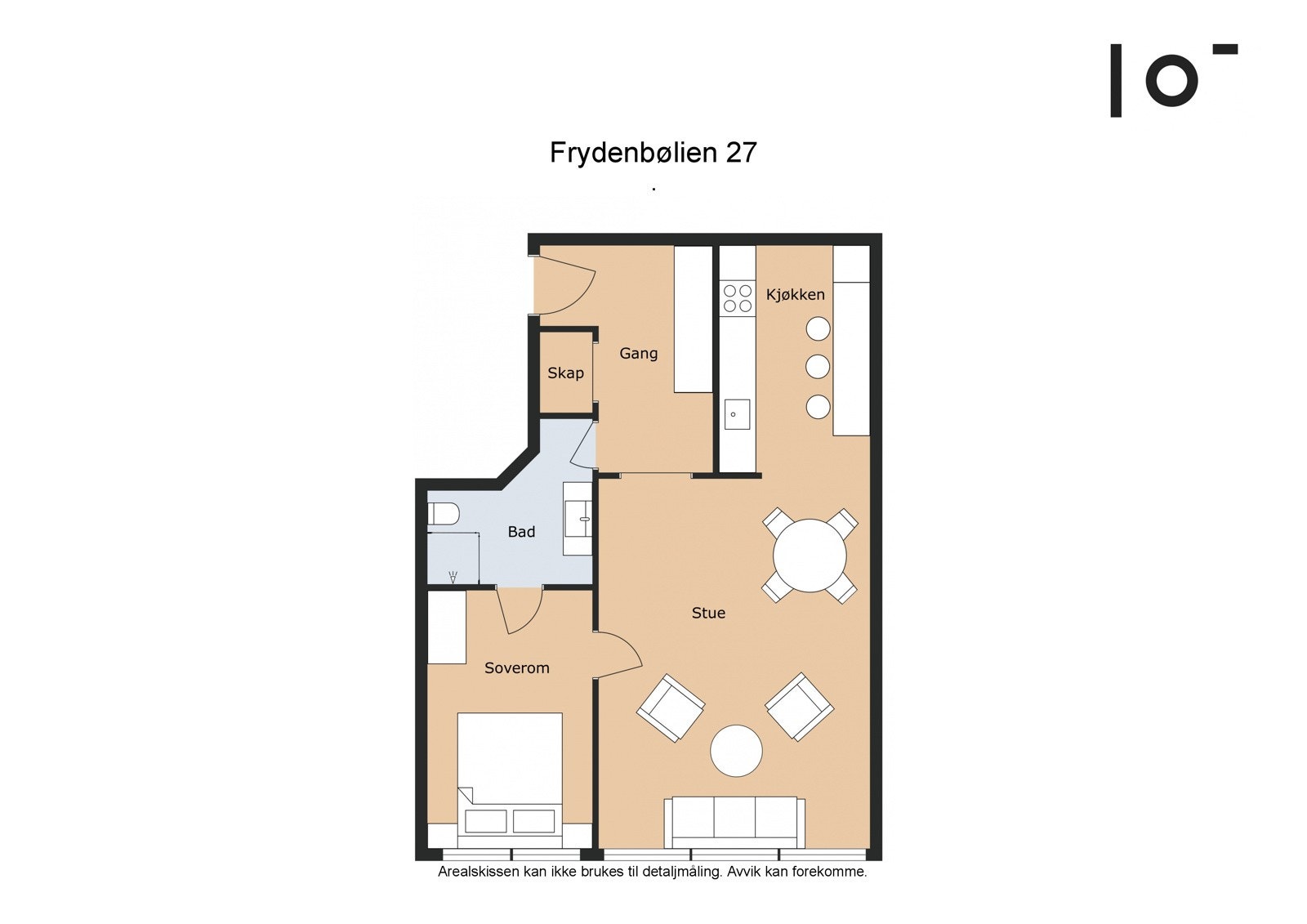 En gjennomtenkt planløsning. Galleribilde