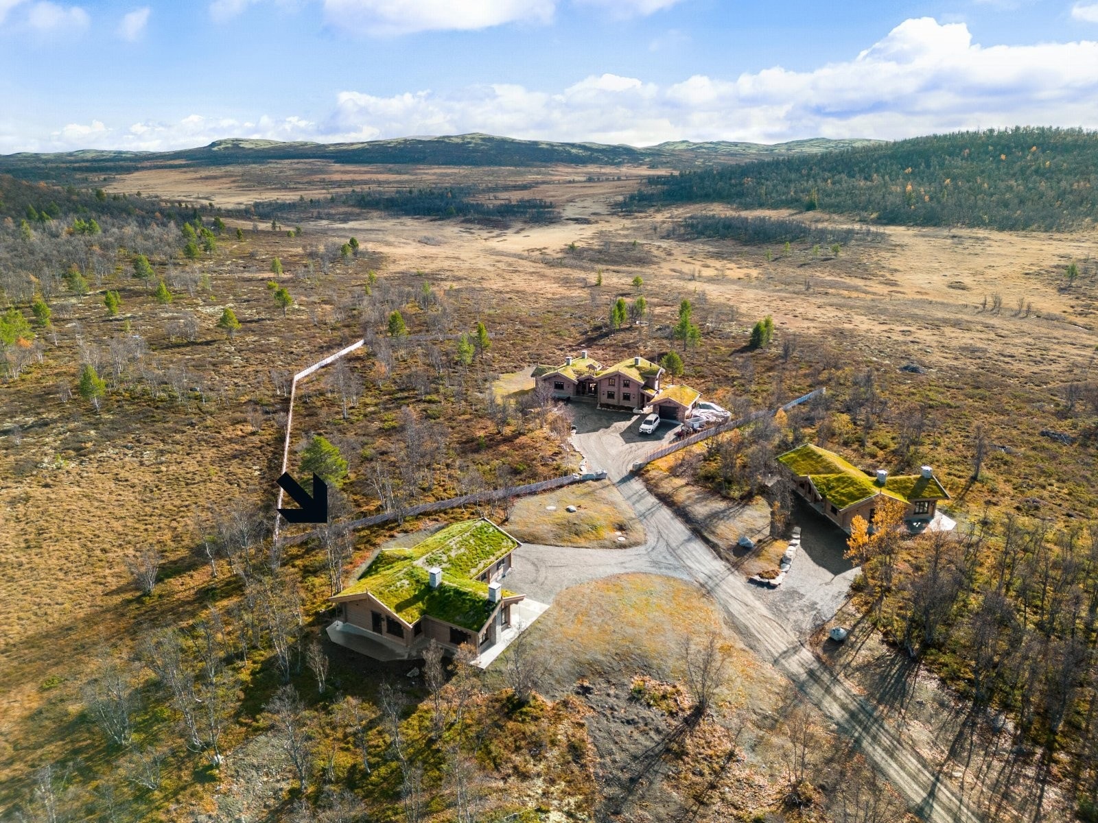 Vinterstid er det skiløyper "rett utenfor døren" Galleribilde