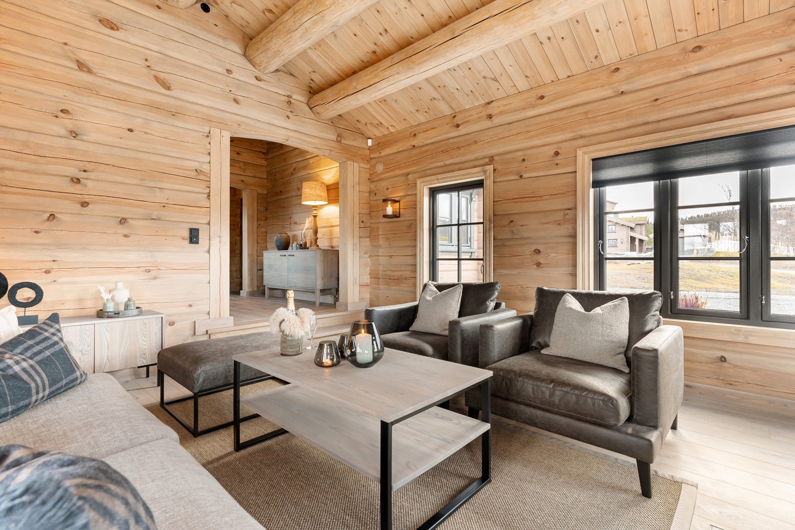 Stue med god takhøyde Galleribilde