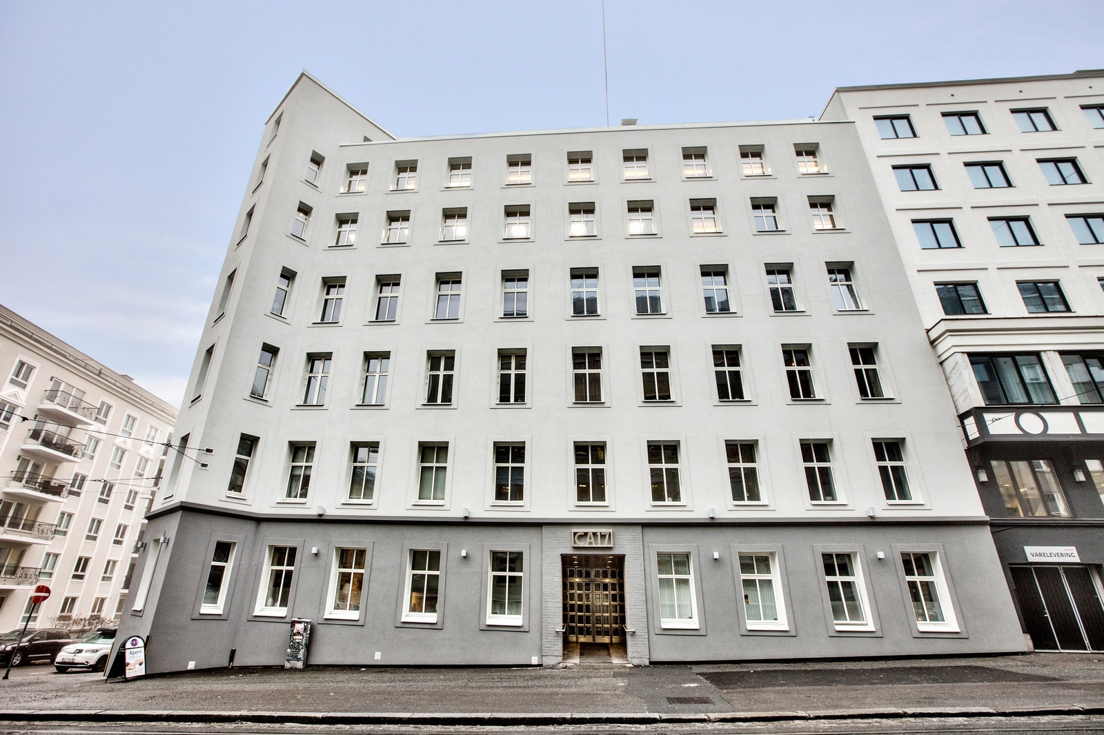 Fasaden til Cort Adelers gate 17 Galleribilde