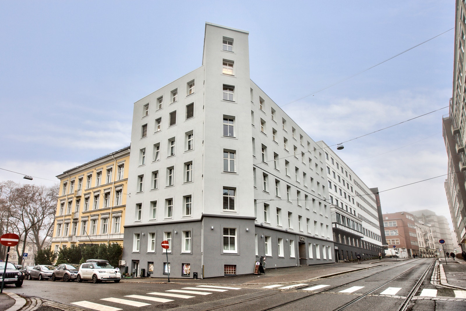 Hjørnebygård i Vika Galleribilde