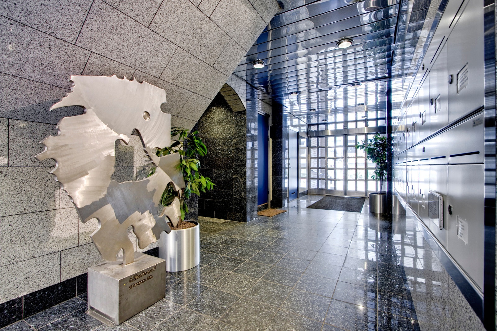 Inngangsparti Galleribilde