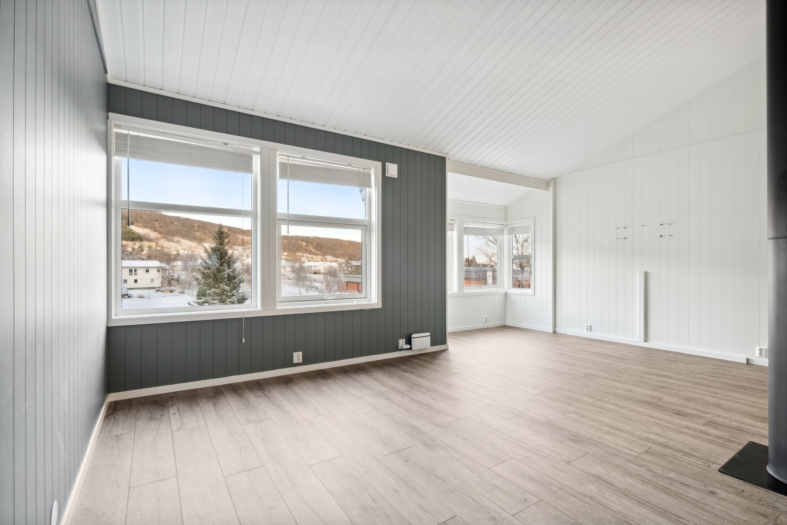 Fin løsning med gode møbleringsmuligheter. Galleribilde