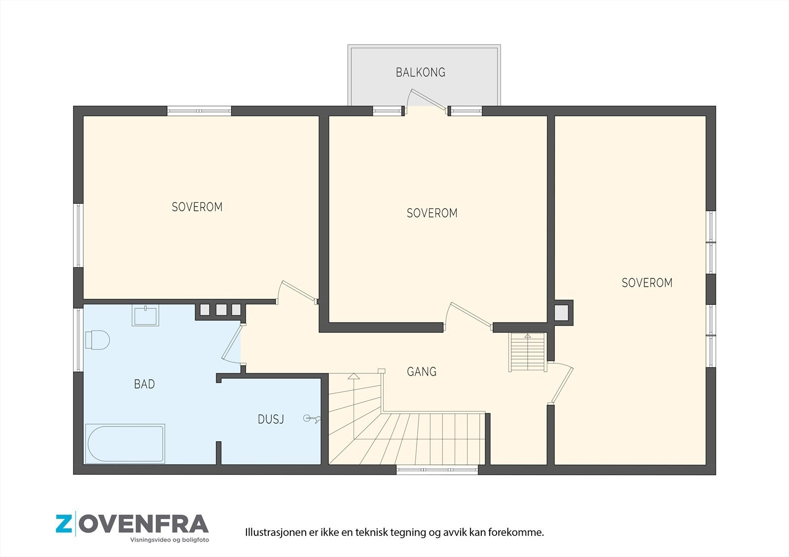 Plantegning 2. etasje. Galleribilde