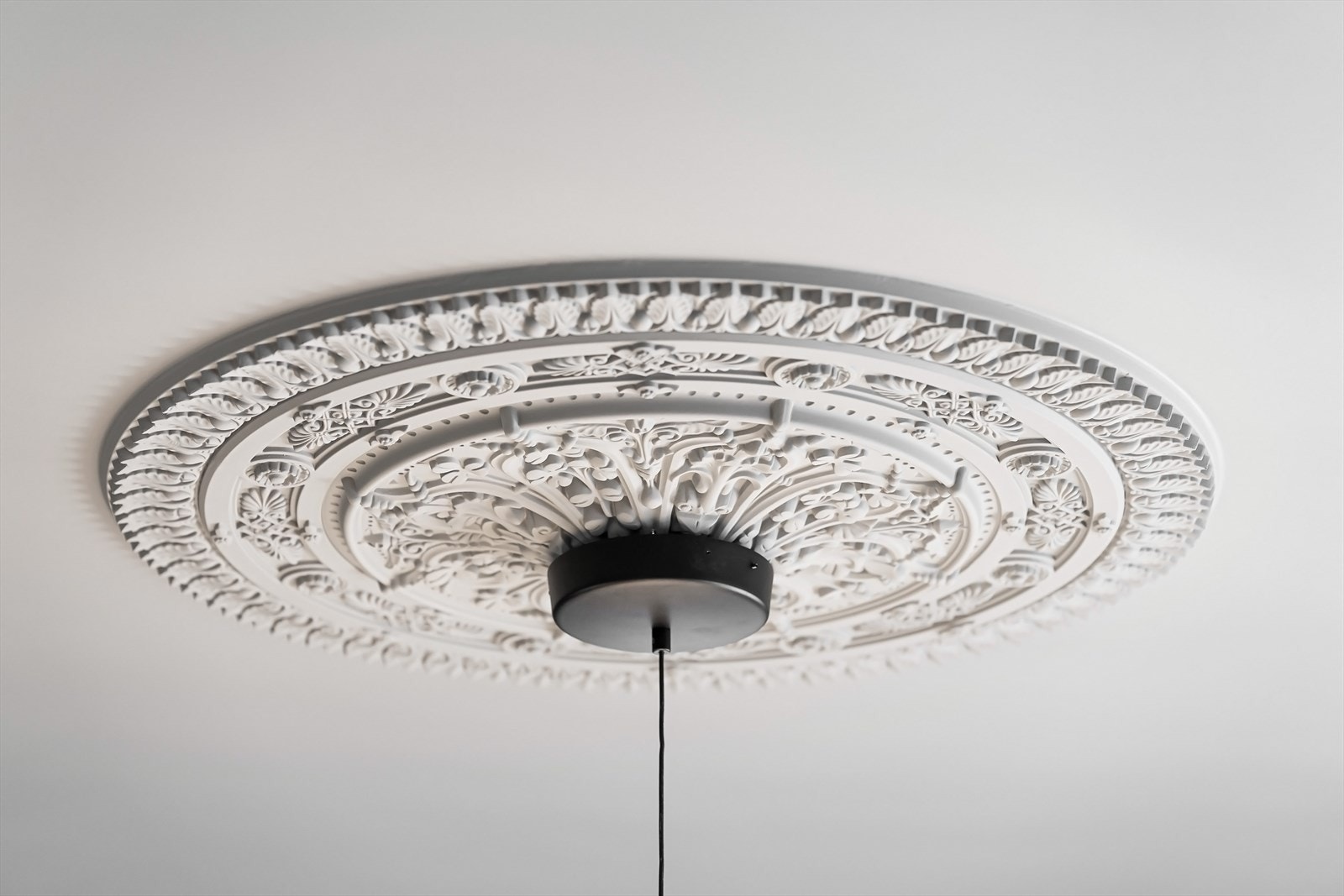 Vakker rosett i spisestuen. Galleribilde