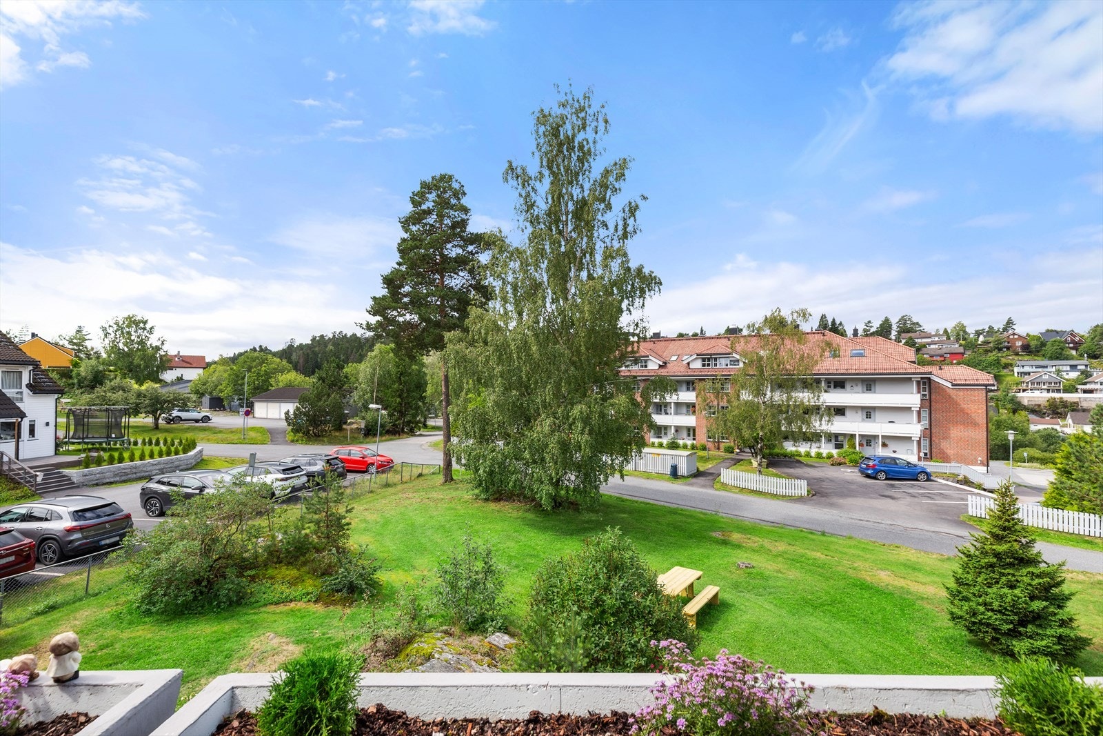 Utsyn fra balkongen. Galleribilde