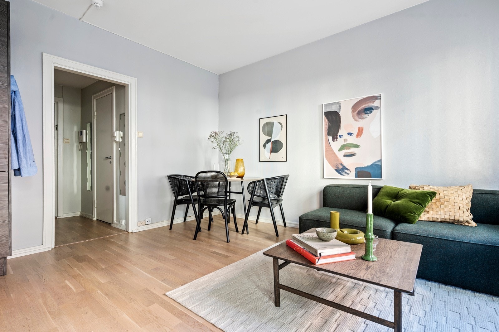 Illustrasjonsbilde av stuen Galleribilde