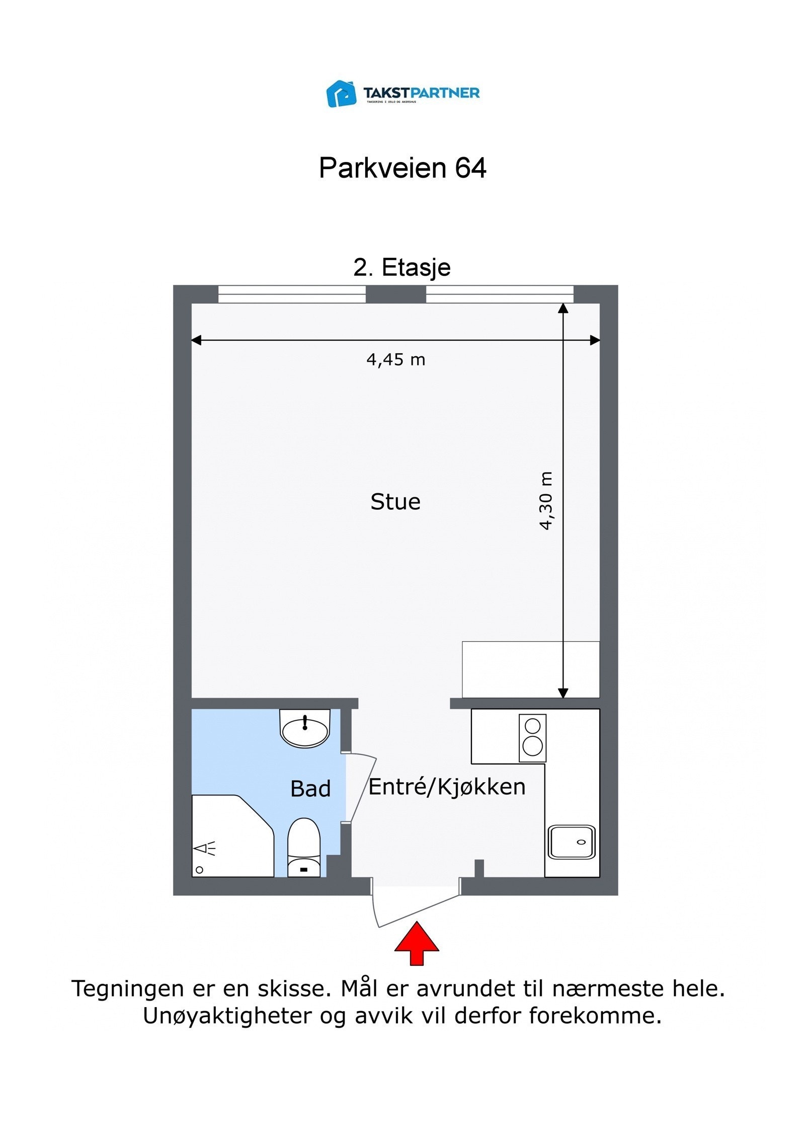 Plantegning Galleribilde