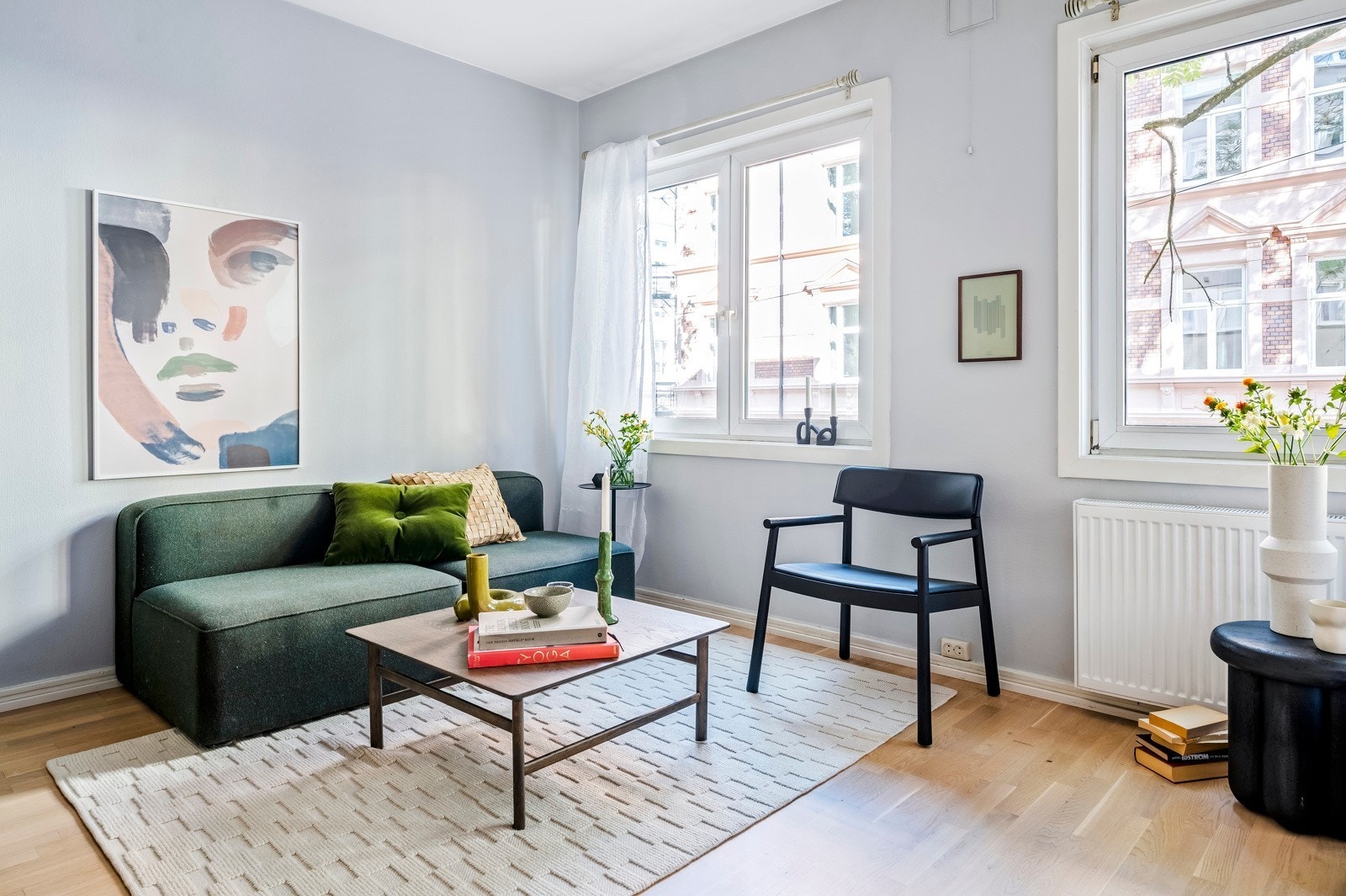 Illustrasjonsbilde av stuen Galleribilde