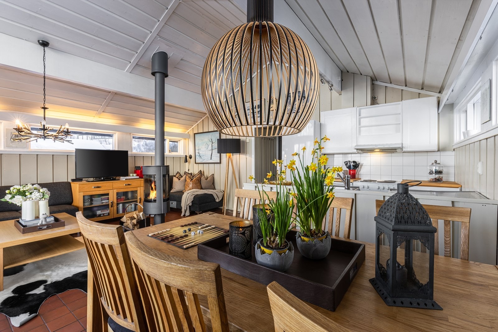 Spiseplass perfekt for middager med venner og familie. Galleribilde