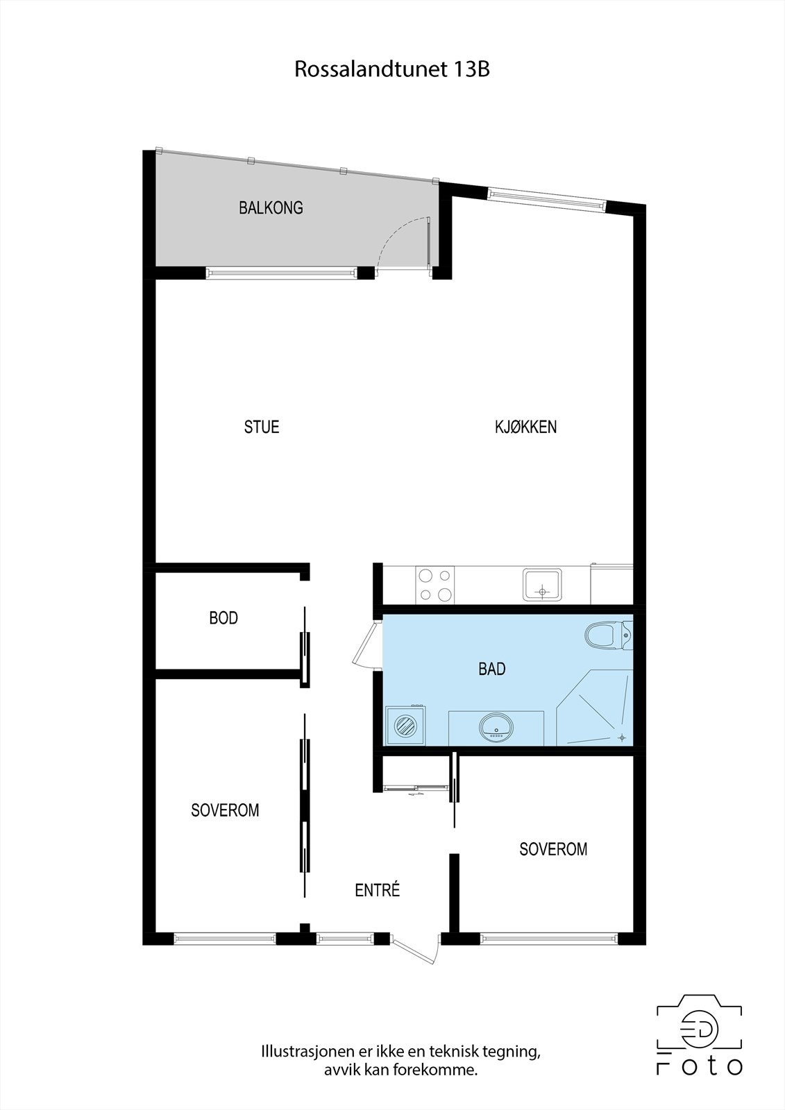 Virkelig en smart løst leilighet med gode rom. En vinner i sin kategori. Galleribilde