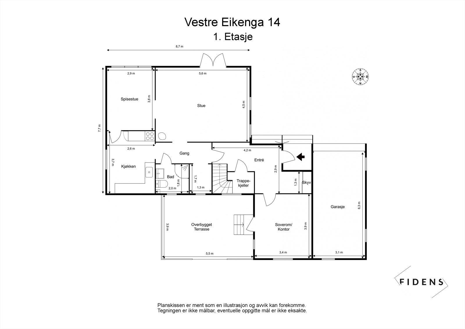 1. etasje Galleribilde