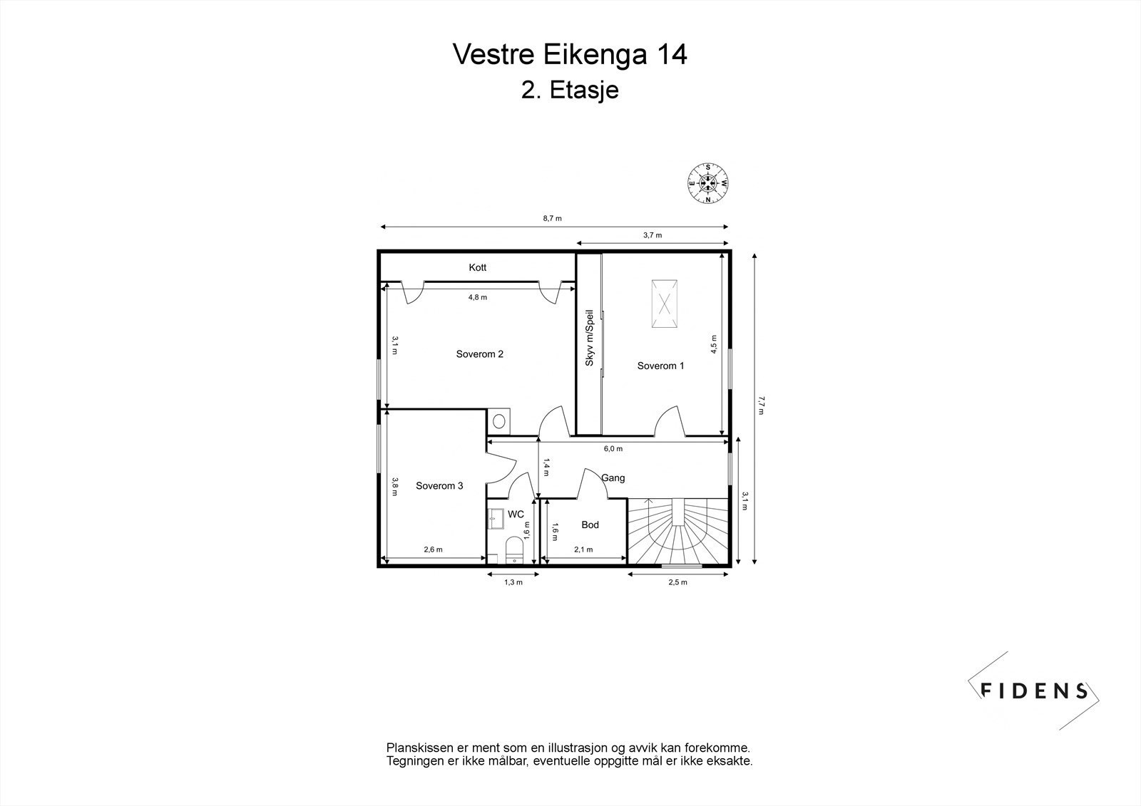 2. etasje Galleribilde