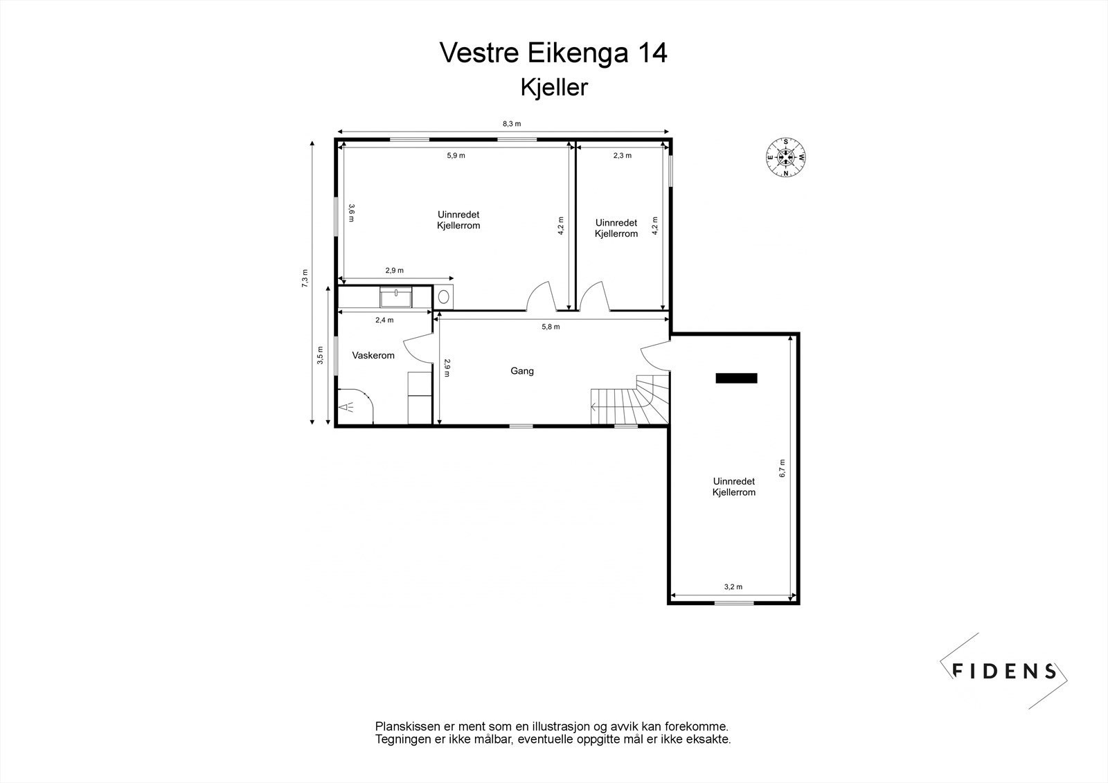 Kjelleretasje Galleribilde