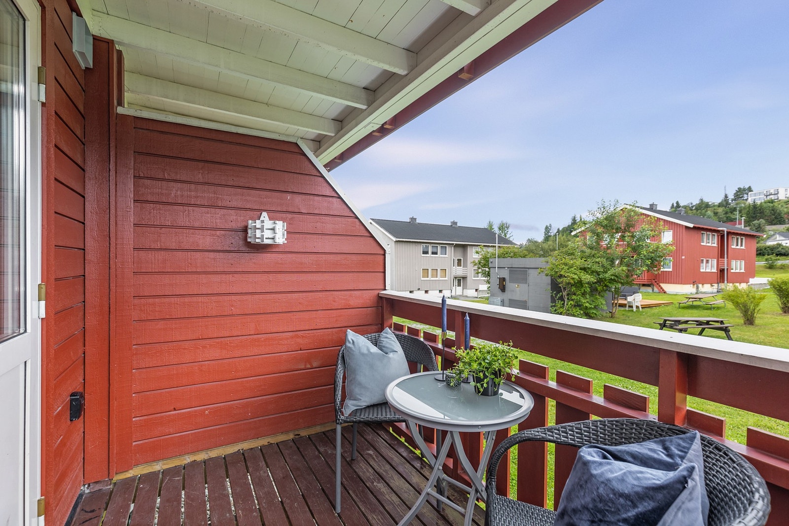 Godt med plass til utemøblement. Galleribilde