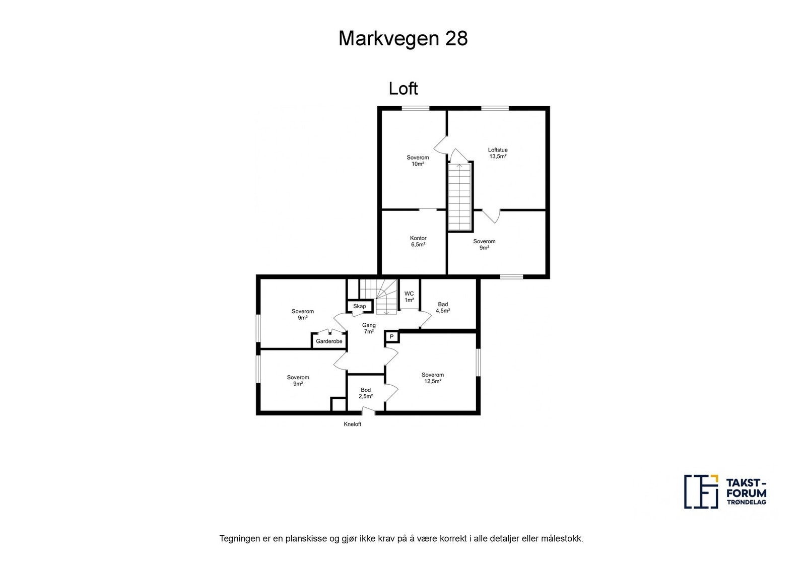 Planskisse Galleribilde