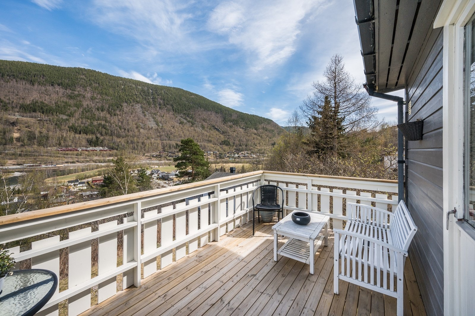 Terrasse og utsikt Galleribilde