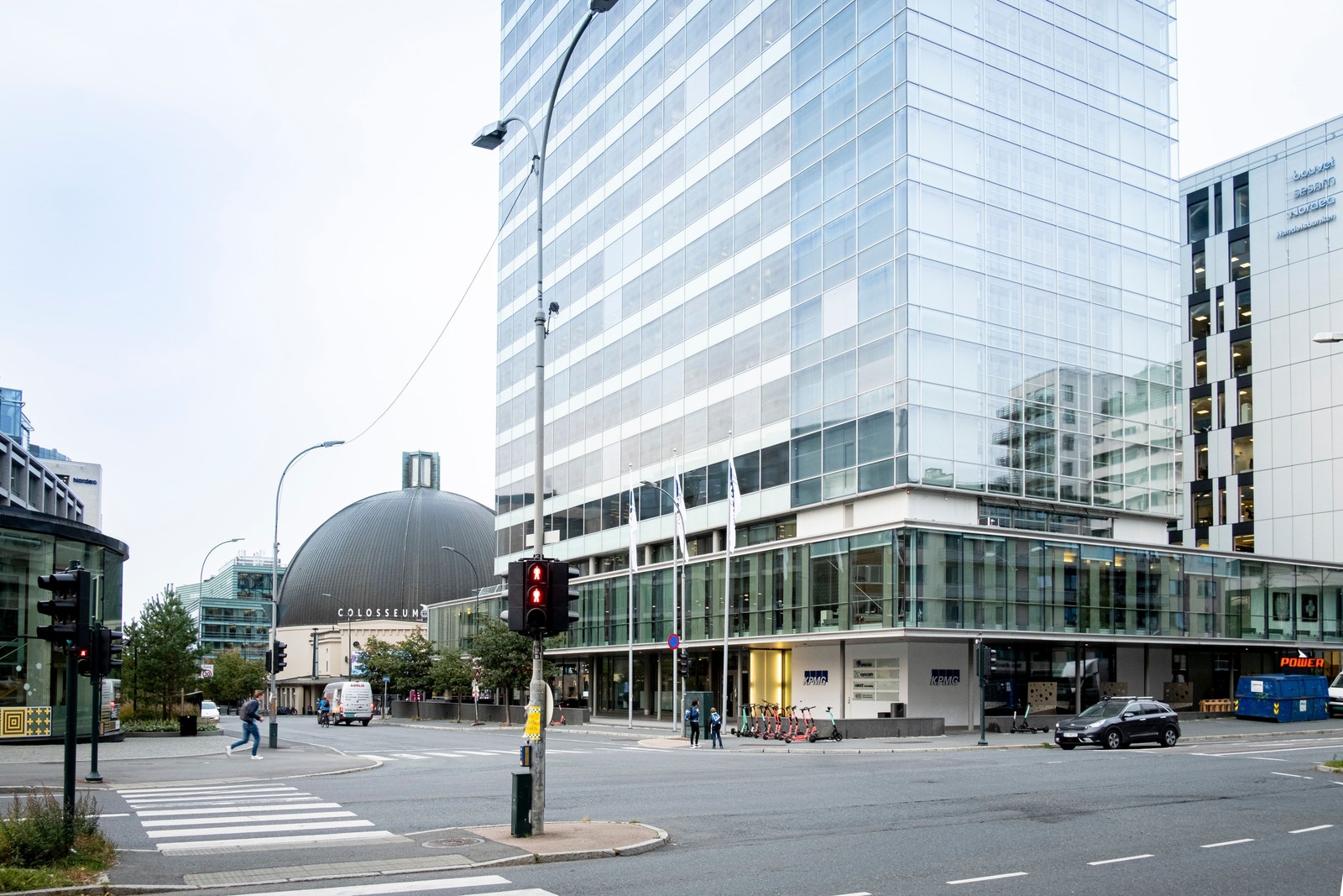 Gateplan med hovedinngang Galleribilde